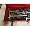 Image 2 : RED TOOLBOX FULL OF WRENCHES