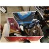 Image 2 : Box of new water shoes, boots and shirts  - boots size 39, shoes size 43