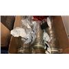 Image 2 : Box of decorative jars and bottles