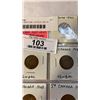 Image 2 : CANADIAN WAR-TIME  NICKELS 1940-45 INCLUDING 42-43 TOMBAC, 44-45 VICTORY