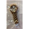 Image 2 : MICHAEL KORS WATCH, BAG OF GOLD TONE JEWELLERY, AND MINI JEWELLERY CASE W/ CONTENTS