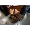 Image 2 : OAK ROLLING OFFICE CHAIR