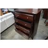 Image 2 : 5 DRAWER MAHOGANY FINISH DRESSER
