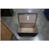 Image 2 : ZEBRA STRIPE STORAGE OTTOMAN