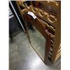 Image 2 : WOOD FRAMED HANGING MIRROR