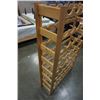 Image 2 : PINE WINE RACK