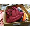 Image 2 : Two boxes of new fleece vests and shirts and high vis gear