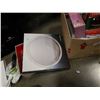 Image 2 : BOX OF NEW VINTAGE SERVING PIECES, KITCHEN ITEMS