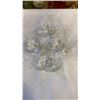 Image 8 : CRYSTAL GLASSES, PLATES AND BOWL