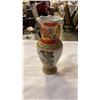 Image 2 : 3 EASTERN VASES AND EASTERN CLOISONNE STYLE PLATE