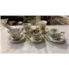 Image 2 : 5 CHINA CUPS AND SAUCERS - 4 ROYAL ALBERT AND 1 FOLEY