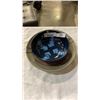 Image 1 : 2 SIGNED BOWLS AND FRAMED MIRROR