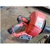 Image 2 : Milwaukee cordless drain snake with batteries and charger tested and working