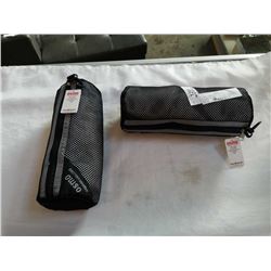 2 NEW OSMO SUPER ABSORBANT TOWELS WITH CARRY BAG