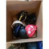 Image 2 : BOX OF ASSORTED HELMETS
