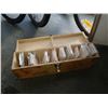 Image 1 : WOOD CASE OF REFLECTIVE NUMBERS
