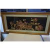 Image 2 : MID CENTURY EMBOSSED FRAMED WALL ART 22 X 47 INCH