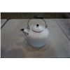 Image 2 : VINTAGE ENAMELED KETTLE