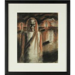 Mildred Welsh Hammond, Charcoal