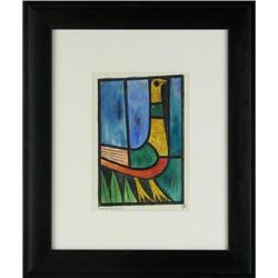 Edgar Britton, Watercolor and Ink