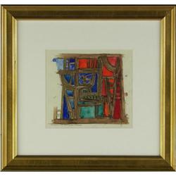 Edgar Britton, Watercolor and Ink