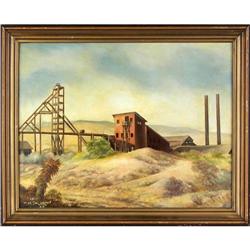 Marvin P. Smith, Oil on Board