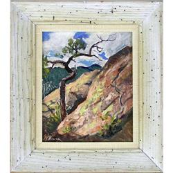 Frank Vavra, Oil on Board