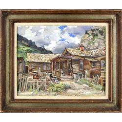 George Cherepov, Oil on Board