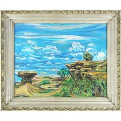 Margaret Haines Ransom, Oil on Canvas