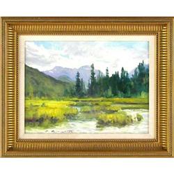 Rick Hilker, Oil on Board