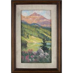 Rick Hilker, Oil on Board