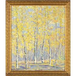 Betty Kissel Davis, Oil on Board