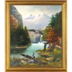 C. Eisele, Oil on Canvas