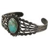 Image 1 : Navajo Bracelet with Turquoise