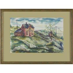 V. Stickney, Watercolor