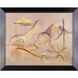 V. Sanbhan, Oil on Canvas Paper