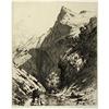 Image 1 : George Elbert Burr, Etching