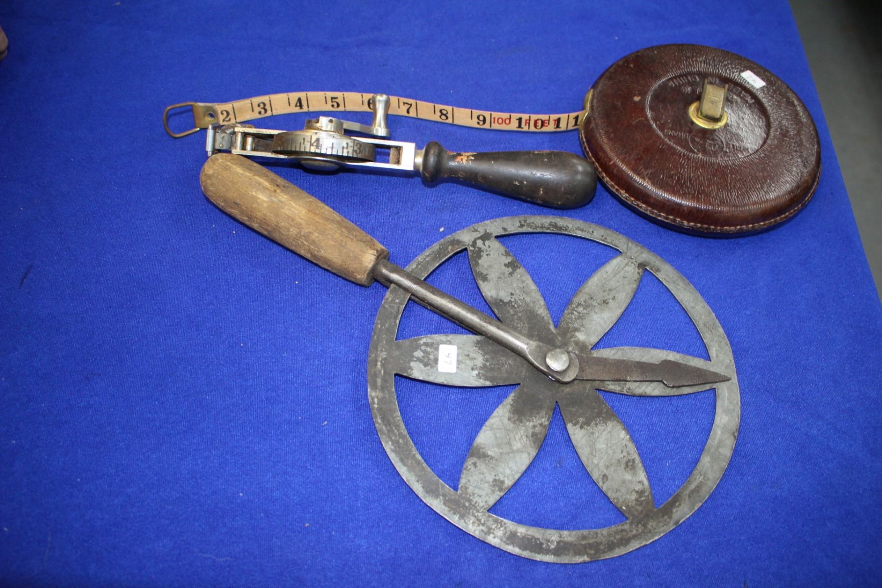 Three Measuring Tools (2 Tapes, 1 Wheel)