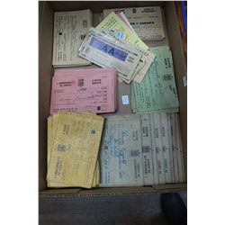 Collection of Ration Booklets and Extra Ration Materials