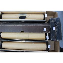 Four Piano Rolls (for a Player Piano) and Two Hymn Books