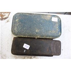 Shur Edge Honing Stone with Leather Case & Rolls Razor in a Case
