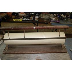 "The Piqua" Brown Paper Roll & Dispenser (31") - from a store