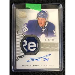 Brendan Leipsic 2016-17 The Cup Rookie Auto Patch #044/249