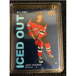 2019-20 UPPER DECK ALLURE ICED OUT ROOKIE IO-JH JACK HUGHES