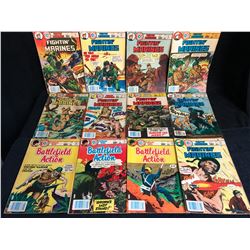 FIGHTIN' MARINES COMIC BOOK LOT (CHARLTON COMICS)