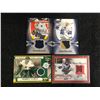 Image 1 : GAME WORN JERSEY HOCKEY CARD LOT