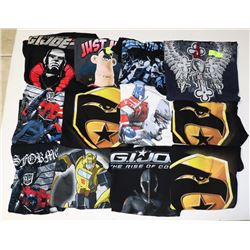 FLAT OF ASSORTED SIZE/ STYLE MENS T-SHIRTS