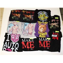 FLAT OF ASSORTED SIZE/ STYLE WOMENS T-SHIRTS