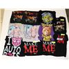 Image 1 : FLAT OF ASSORTED SIZE/ STYLE WOMENS T-SHIRTS