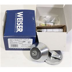 NEW 2 WEISER DEAD BOLTS